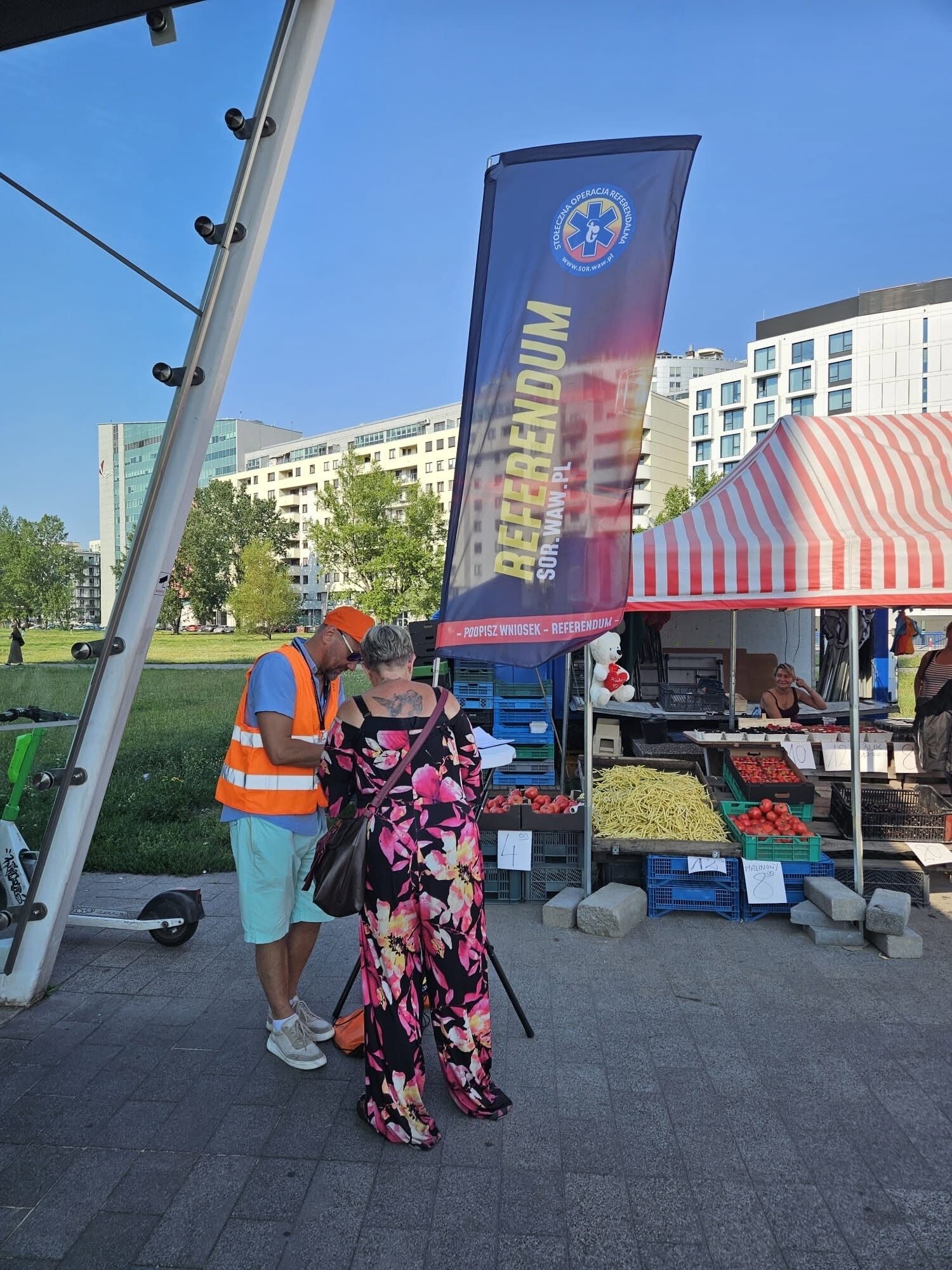 Zbiórka podpisów — Stołeczna Operacja Referendalna