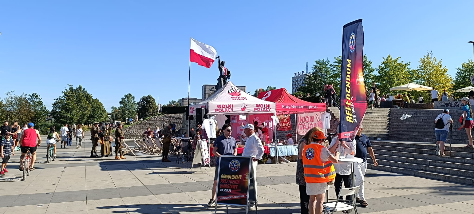 Zbiórka podpisów — Stołeczna Operacja Referendalna