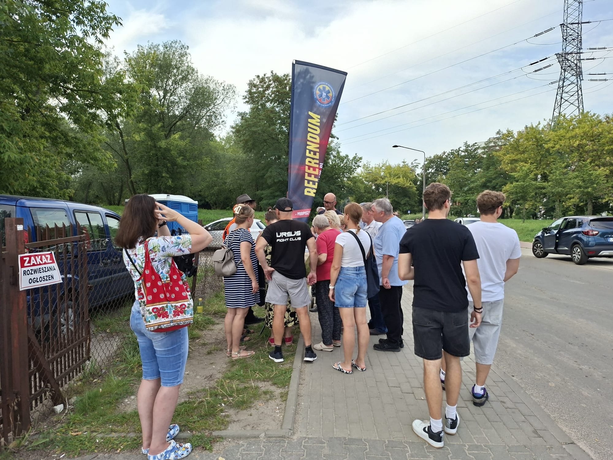 Zbiórka podpisów — Stołeczna Operacja Referendalna