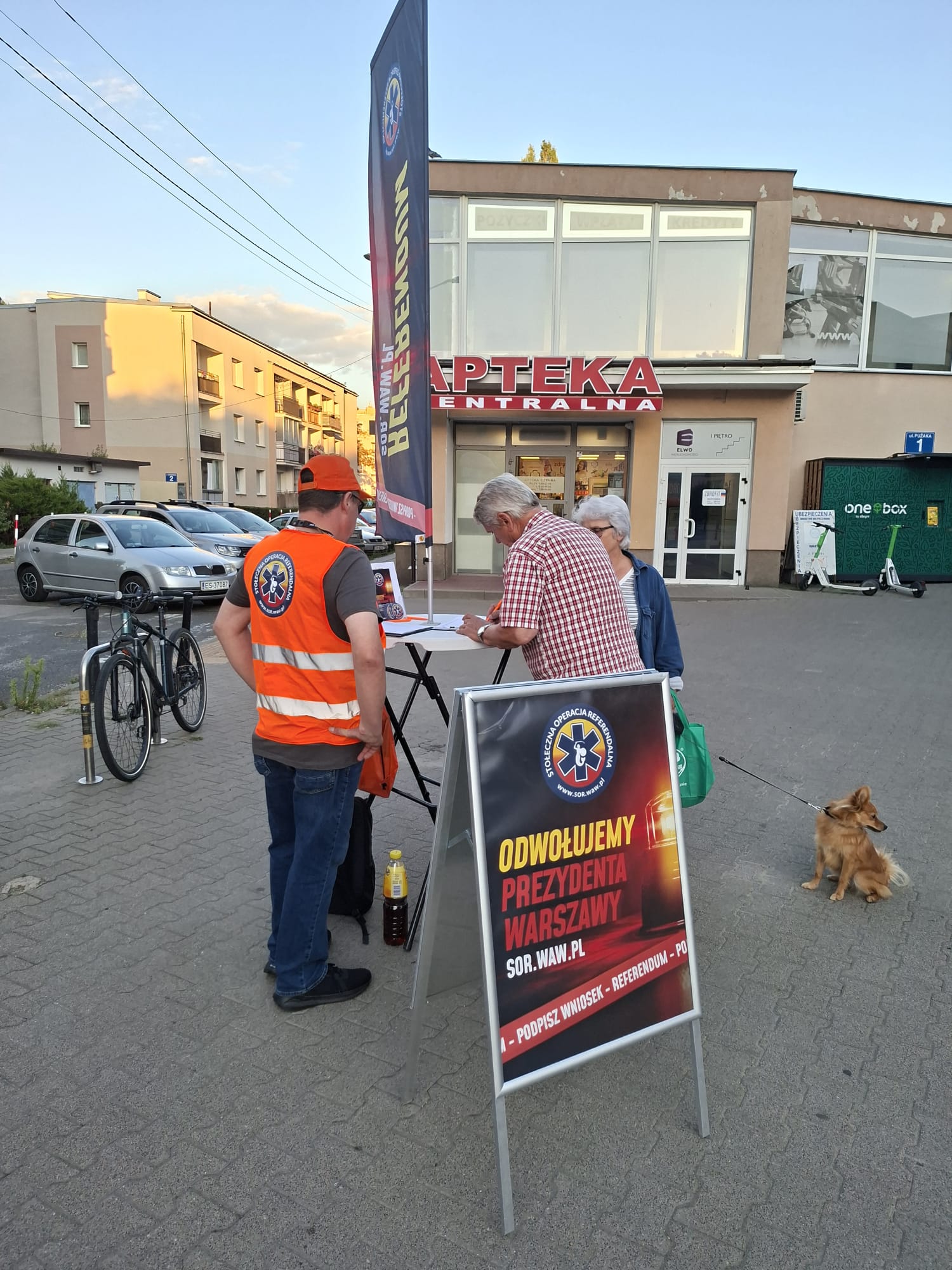 Zbiórka podpisów — Stołeczna Operacja Referendalna