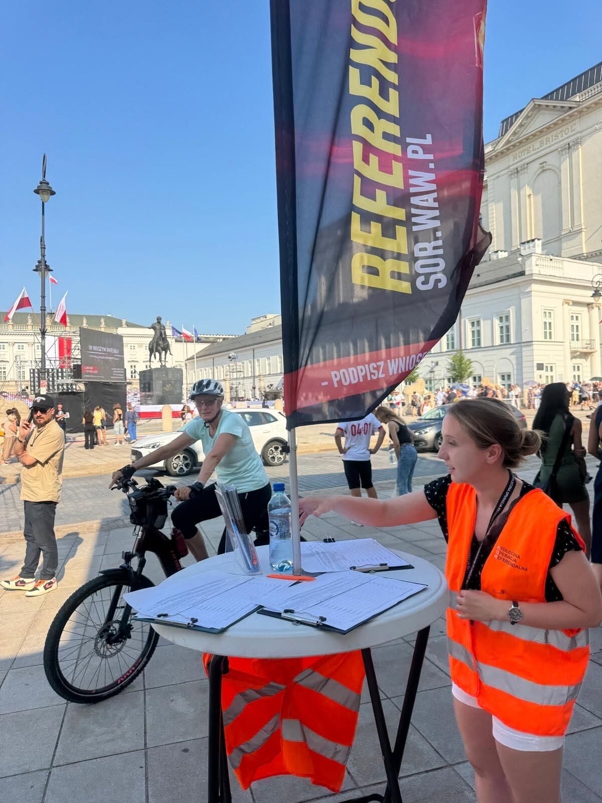 Zbiórka podpisów — Stołeczna Operacja Referendalna
