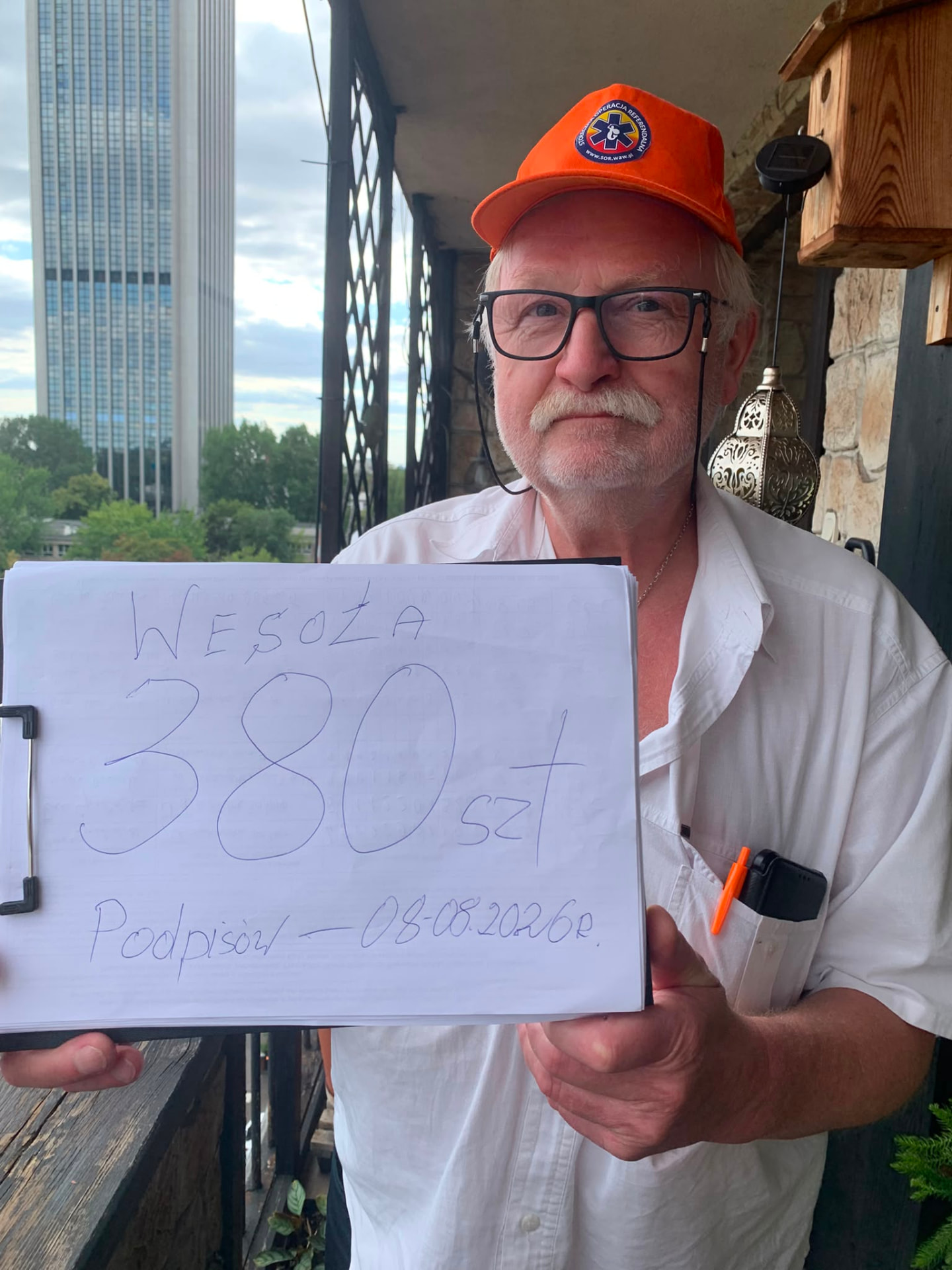 Zbiórka podpisów — Stołeczna Operacja Referendalna